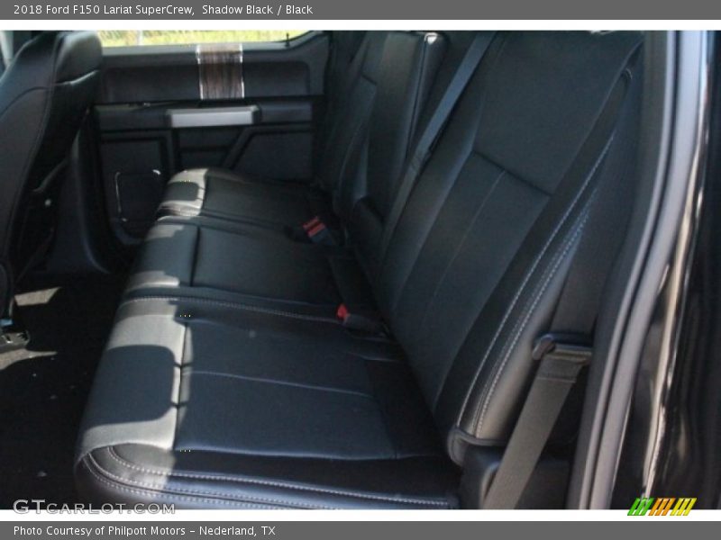 Shadow Black / Black 2018 Ford F150 Lariat SuperCrew
