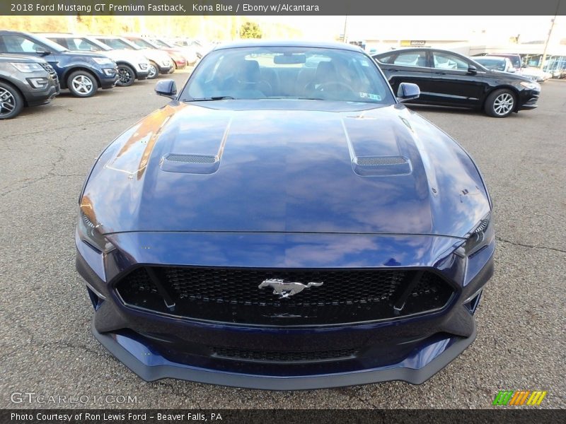  2018 Mustang GT Premium Fastback Kona Blue