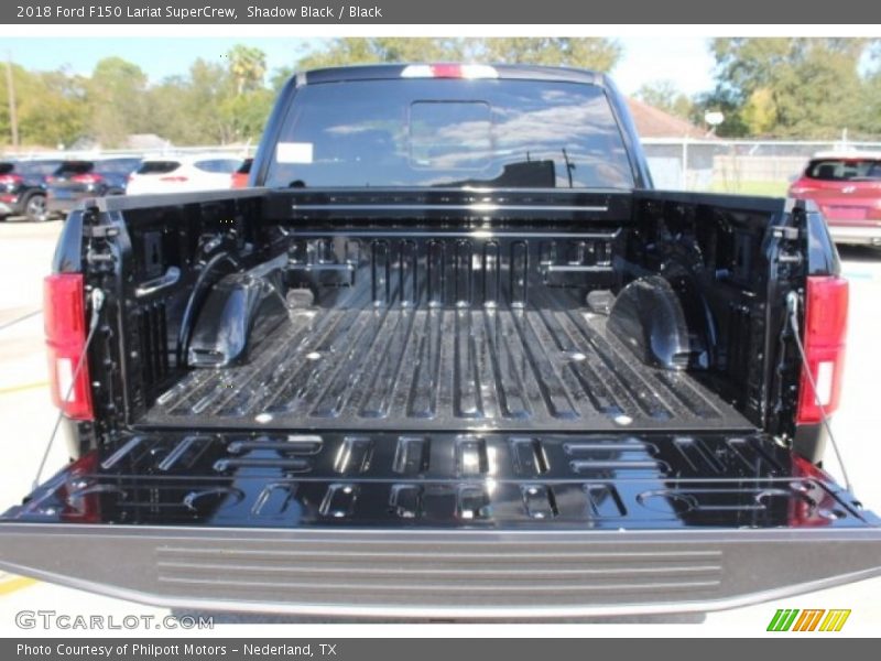 Shadow Black / Black 2018 Ford F150 Lariat SuperCrew