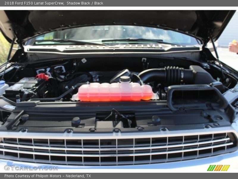 Shadow Black / Black 2018 Ford F150 Lariat SuperCrew