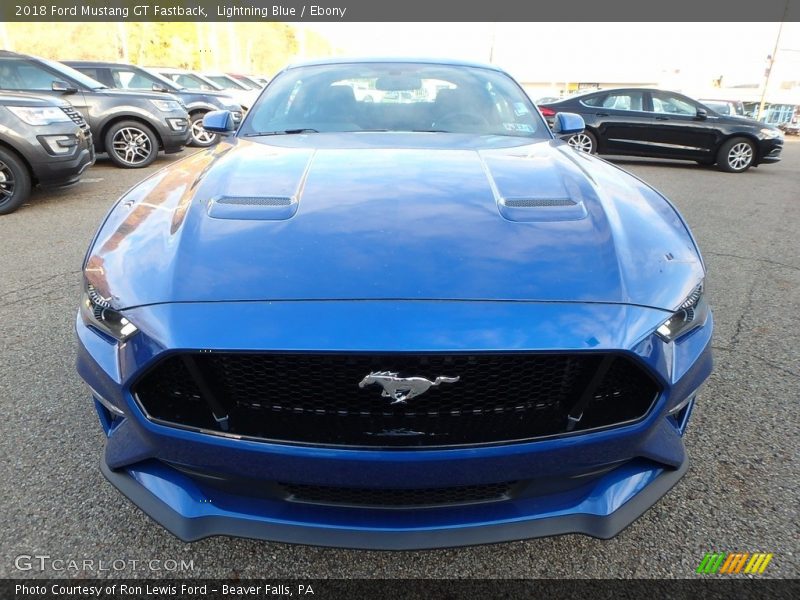  2018 Mustang GT Fastback Lightning Blue