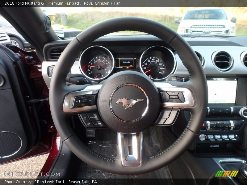  2018 Mustang GT Premium Fastback Steering Wheel