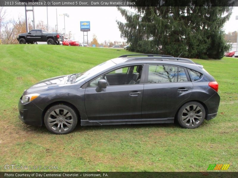 Dark Gray Metallic / Black 2013 Subaru Impreza 2.0i Sport Limited 5 Door