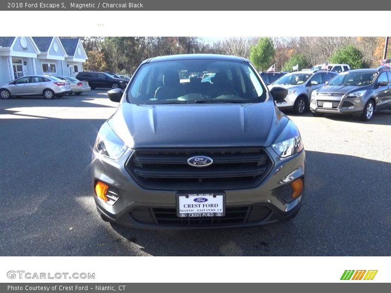Magnetic / Charcoal Black 2018 Ford Escape S