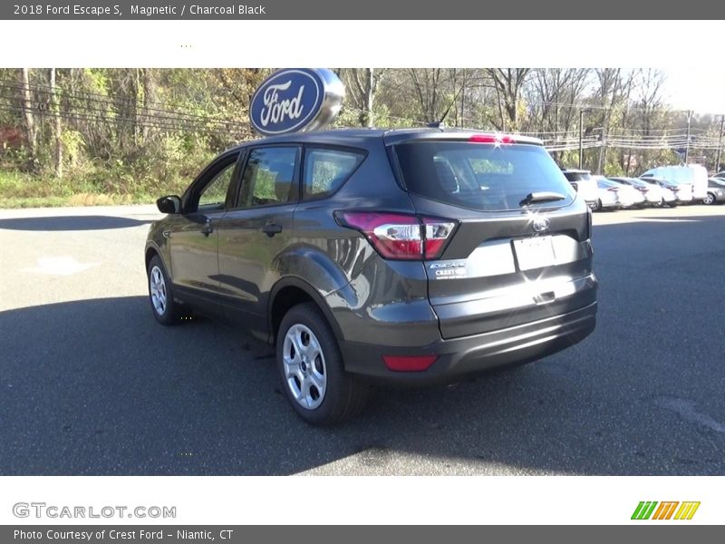 Magnetic / Charcoal Black 2018 Ford Escape S