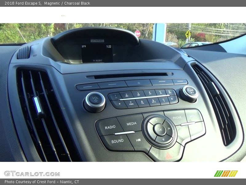 Magnetic / Charcoal Black 2018 Ford Escape S