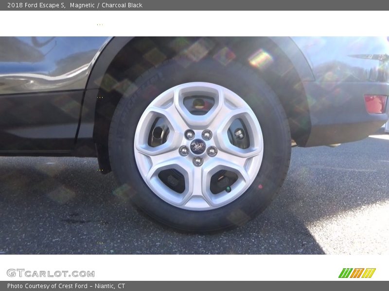 Magnetic / Charcoal Black 2018 Ford Escape S
