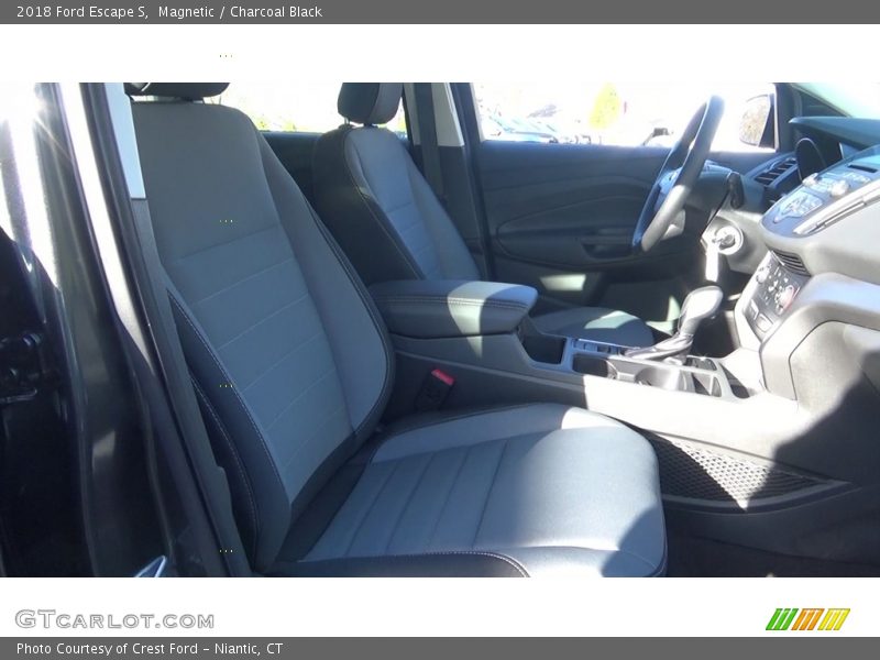 Magnetic / Charcoal Black 2018 Ford Escape S