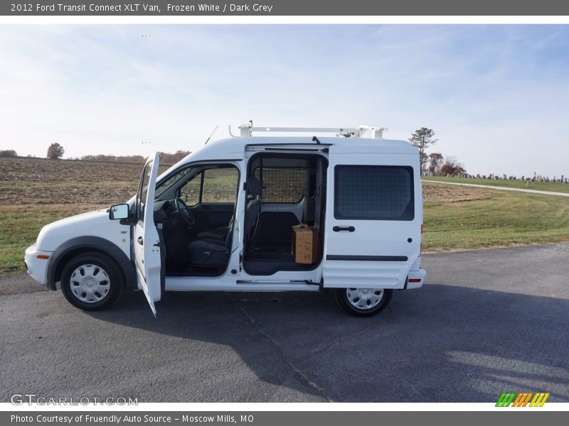 Frozen White / Dark Grey 2012 Ford Transit Connect XLT Van