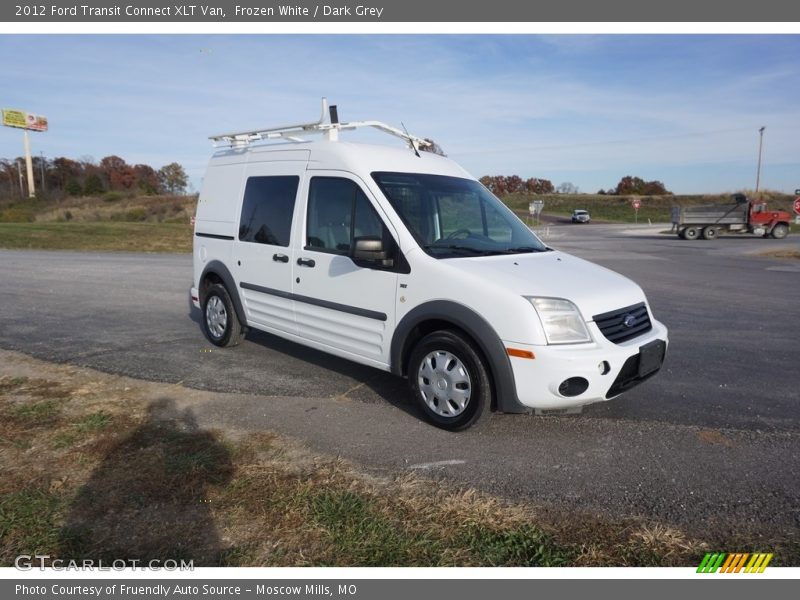Frozen White / Dark Grey 2012 Ford Transit Connect XLT Van