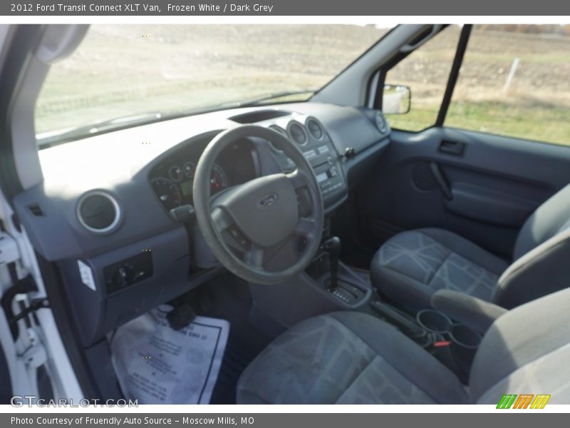 Frozen White / Dark Grey 2012 Ford Transit Connect XLT Van