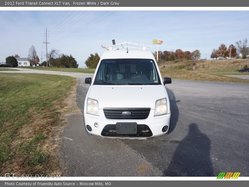 Frozen White / Dark Grey 2012 Ford Transit Connect XLT Van