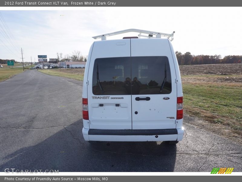 Frozen White / Dark Grey 2012 Ford Transit Connect XLT Van