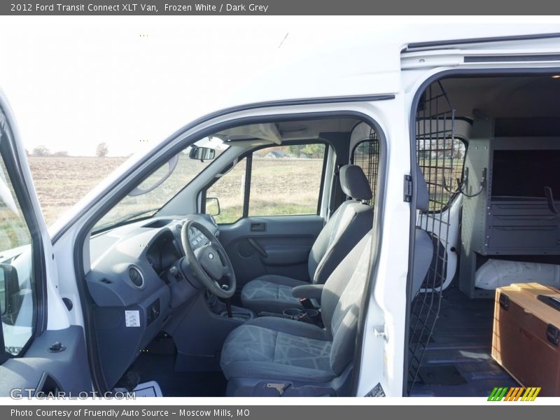Frozen White / Dark Grey 2012 Ford Transit Connect XLT Van