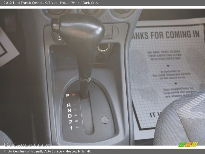 Frozen White / Dark Grey 2012 Ford Transit Connect XLT Van