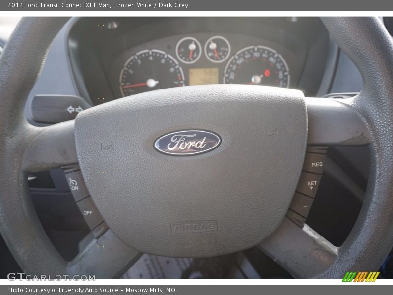 Frozen White / Dark Grey 2012 Ford Transit Connect XLT Van