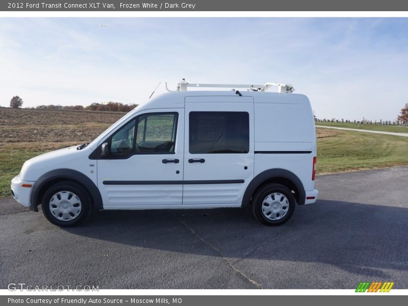 Frozen White / Dark Grey 2012 Ford Transit Connect XLT Van