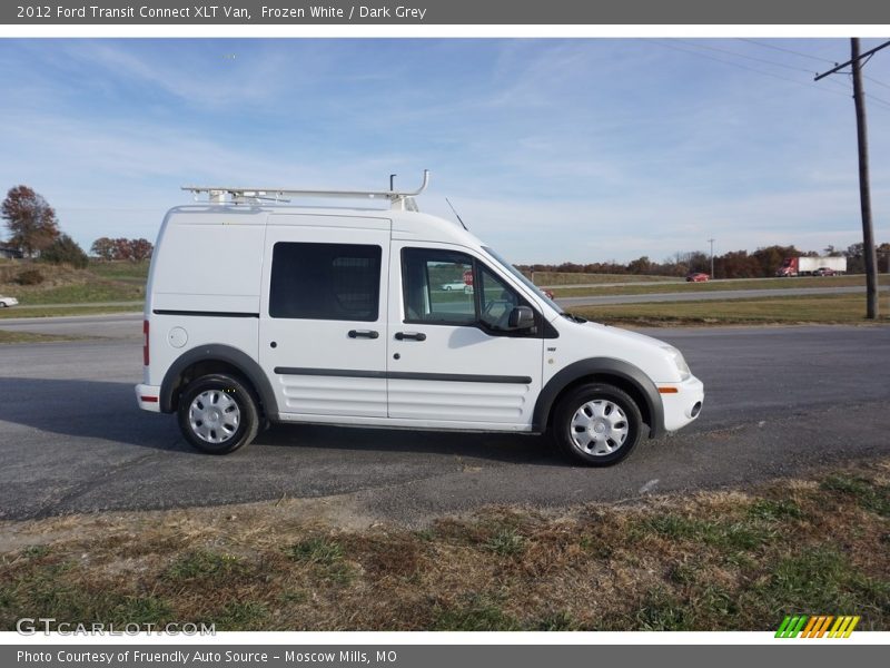 Frozen White / Dark Grey 2012 Ford Transit Connect XLT Van
