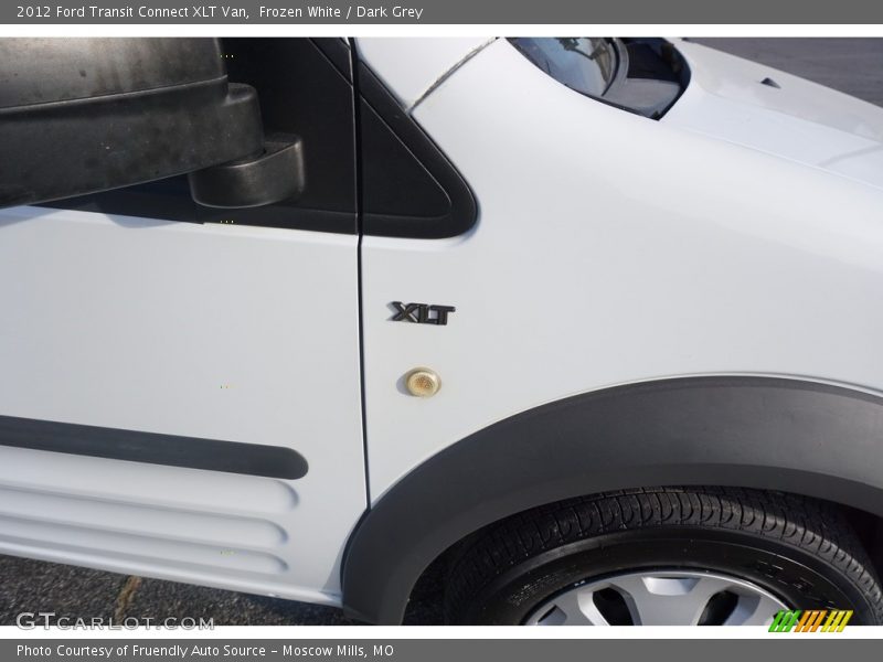 Frozen White / Dark Grey 2012 Ford Transit Connect XLT Van