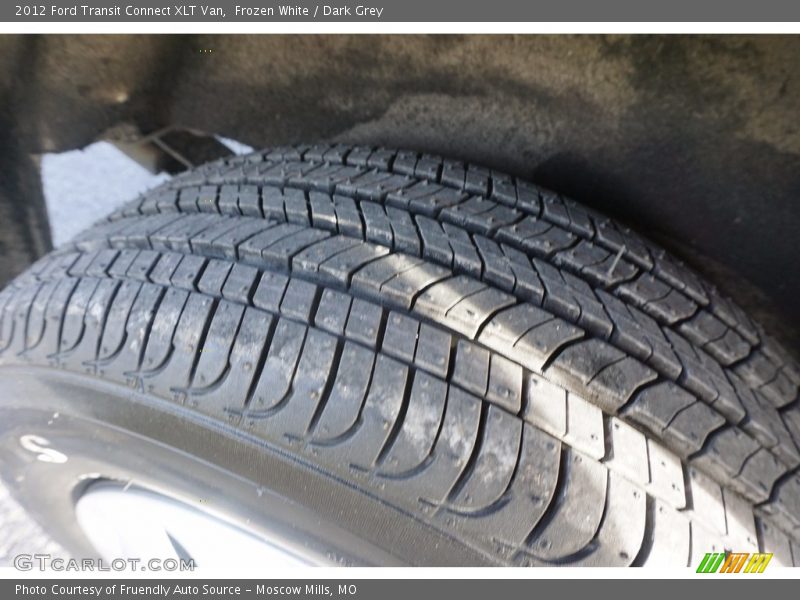 Frozen White / Dark Grey 2012 Ford Transit Connect XLT Van