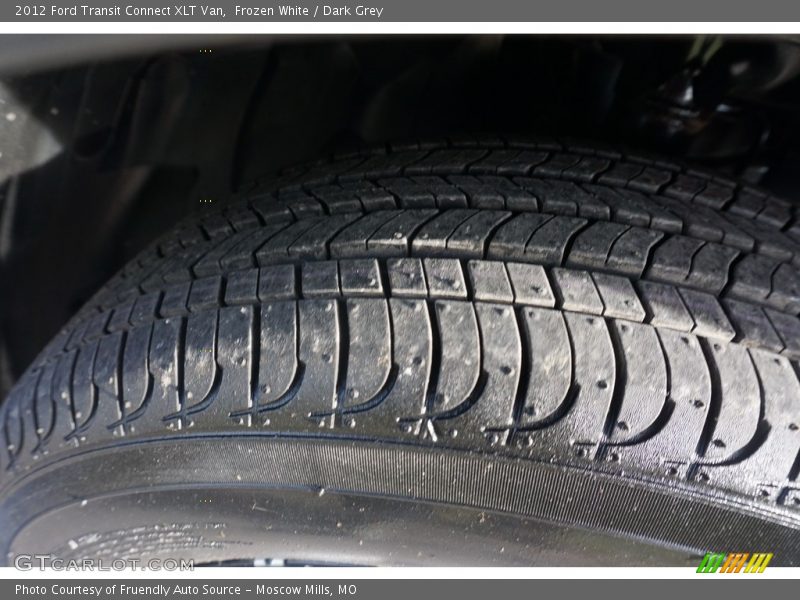 Frozen White / Dark Grey 2012 Ford Transit Connect XLT Van