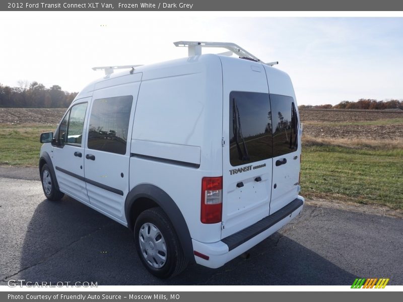 Frozen White / Dark Grey 2012 Ford Transit Connect XLT Van