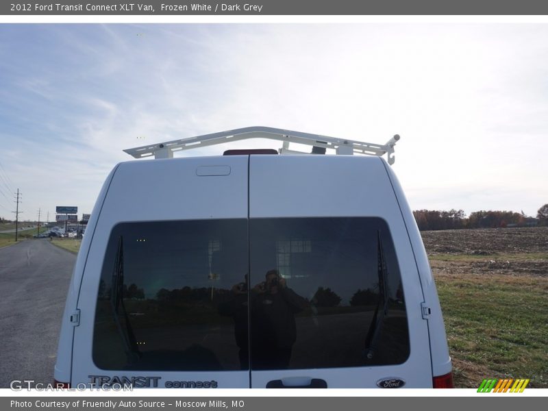 Frozen White / Dark Grey 2012 Ford Transit Connect XLT Van