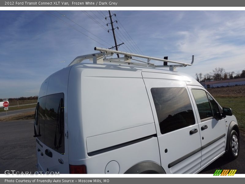 Frozen White / Dark Grey 2012 Ford Transit Connect XLT Van