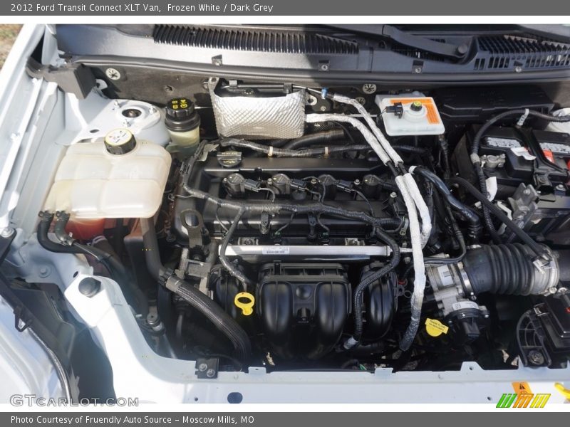 Frozen White / Dark Grey 2012 Ford Transit Connect XLT Van