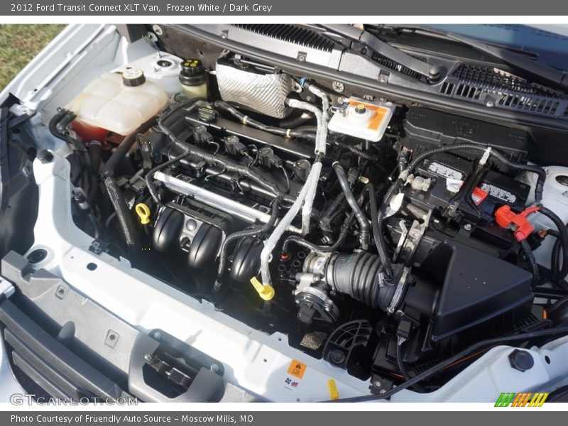 Frozen White / Dark Grey 2012 Ford Transit Connect XLT Van