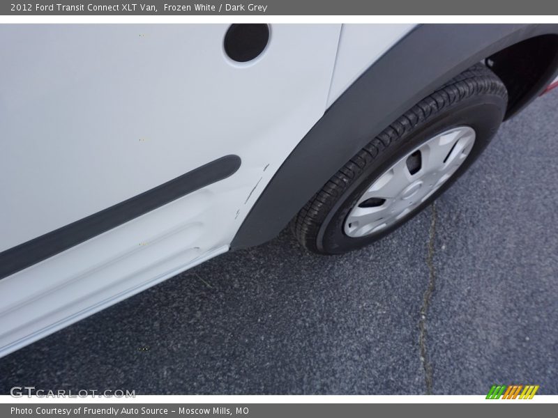 Frozen White / Dark Grey 2012 Ford Transit Connect XLT Van
