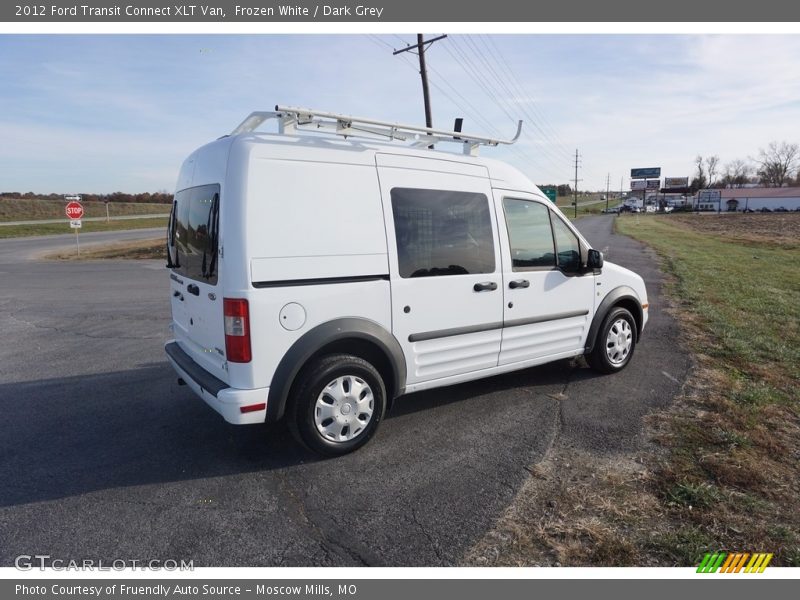 Frozen White / Dark Grey 2012 Ford Transit Connect XLT Van