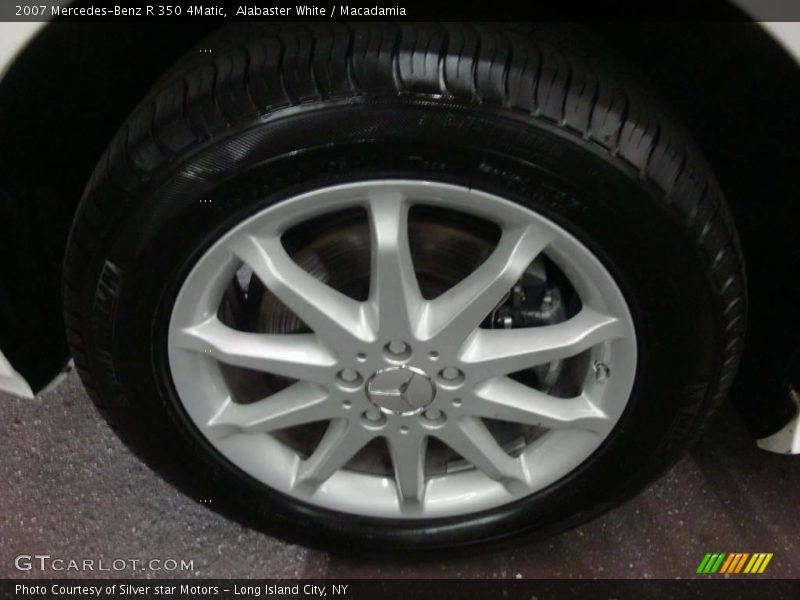 Alabaster White / Macadamia 2007 Mercedes-Benz R 350 4Matic