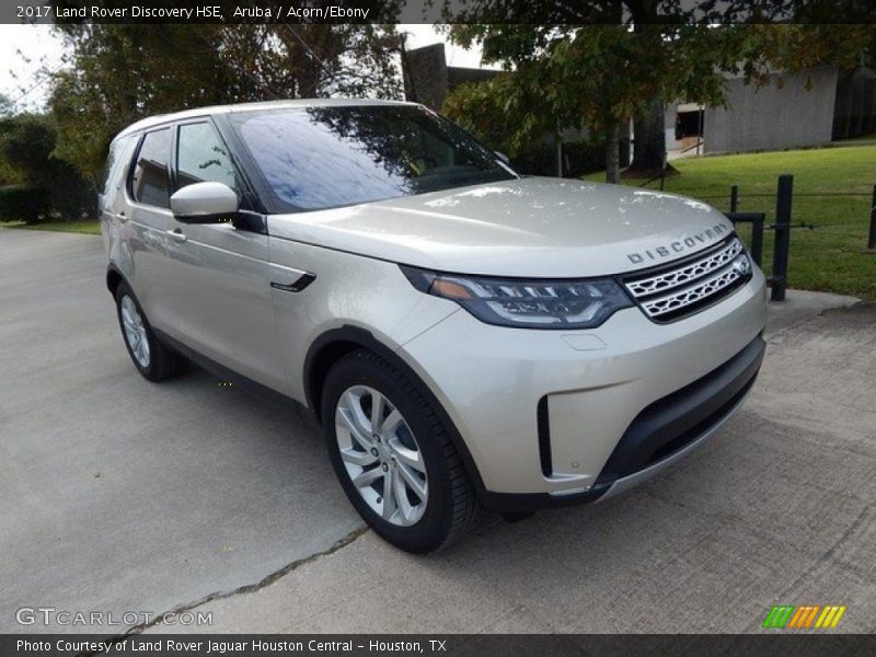 Aruba / Acorn/Ebony 2017 Land Rover Discovery HSE