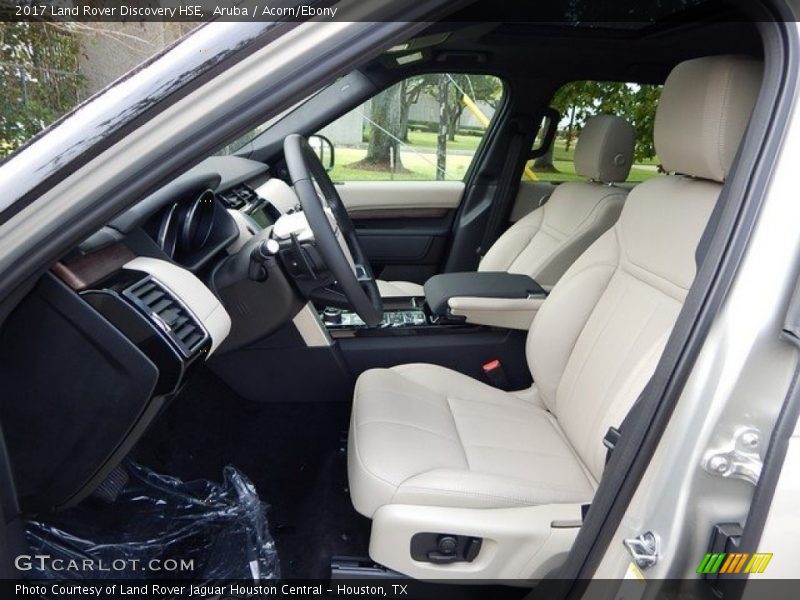 Aruba / Acorn/Ebony 2017 Land Rover Discovery HSE