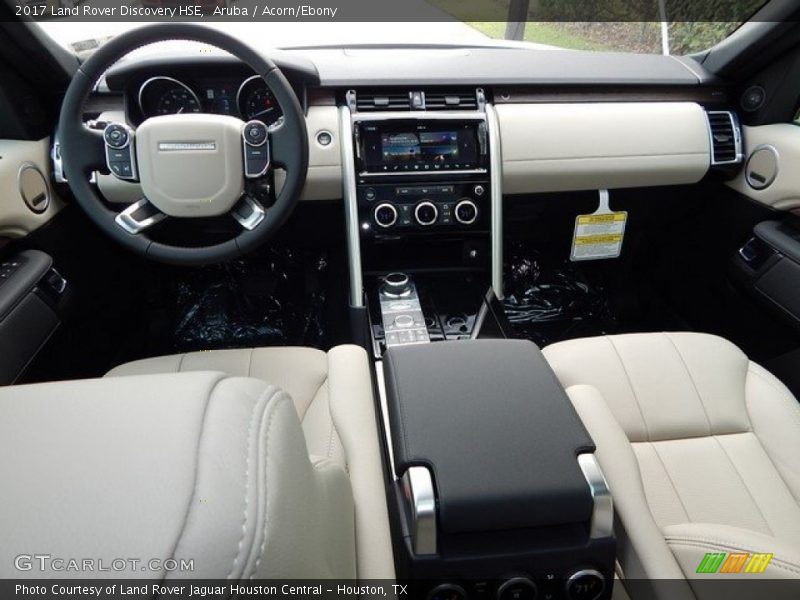 Aruba / Acorn/Ebony 2017 Land Rover Discovery HSE