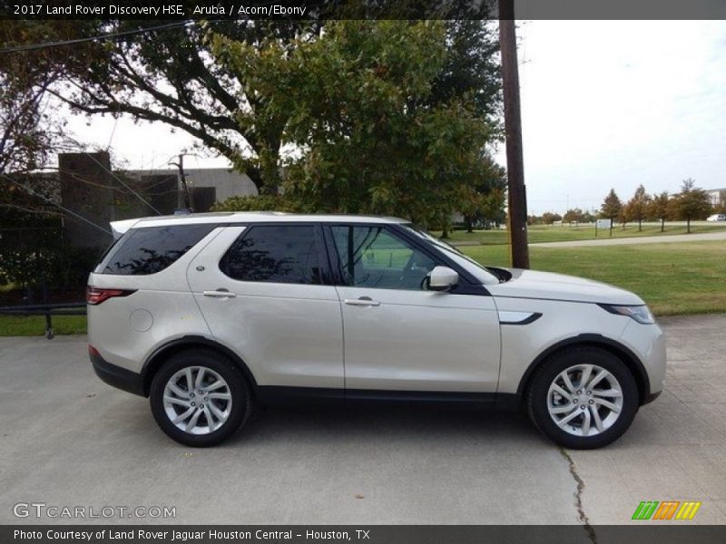 Aruba / Acorn/Ebony 2017 Land Rover Discovery HSE