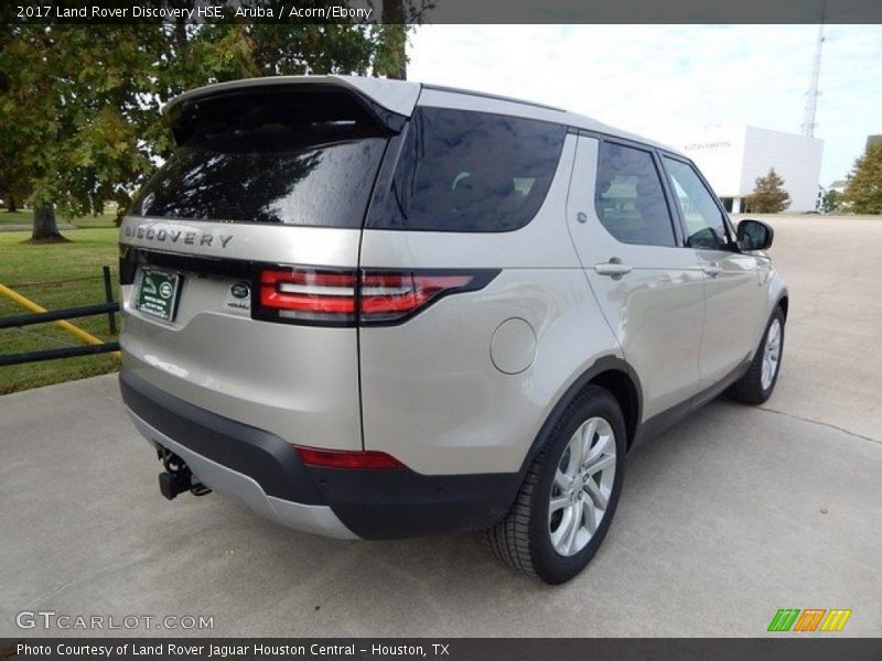 Aruba / Acorn/Ebony 2017 Land Rover Discovery HSE