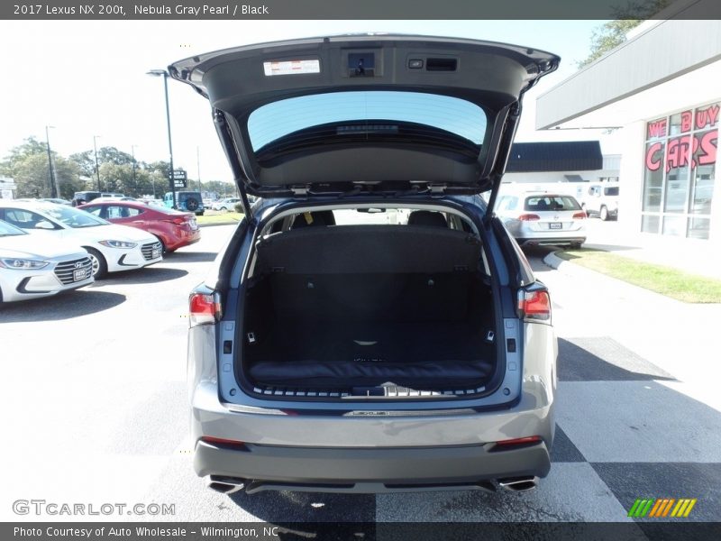 Nebula Gray Pearl / Black 2017 Lexus NX 200t