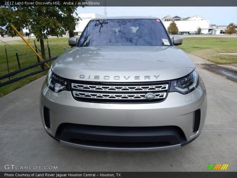 Aruba / Acorn/Ebony 2017 Land Rover Discovery HSE
