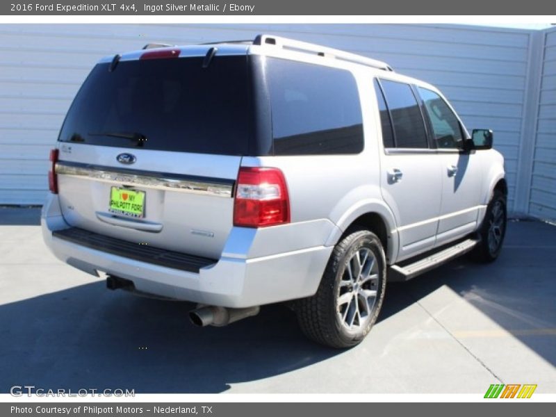 Ingot Silver Metallic / Ebony 2016 Ford Expedition XLT 4x4