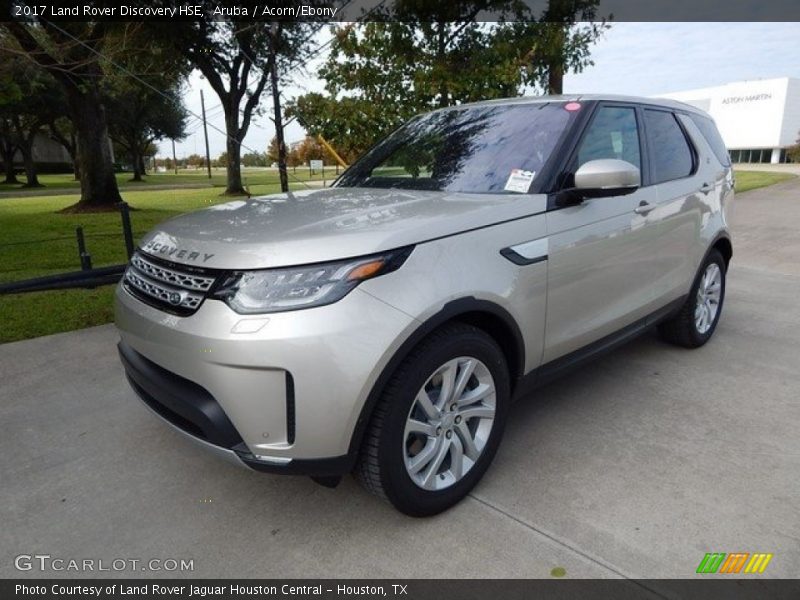 Aruba / Acorn/Ebony 2017 Land Rover Discovery HSE