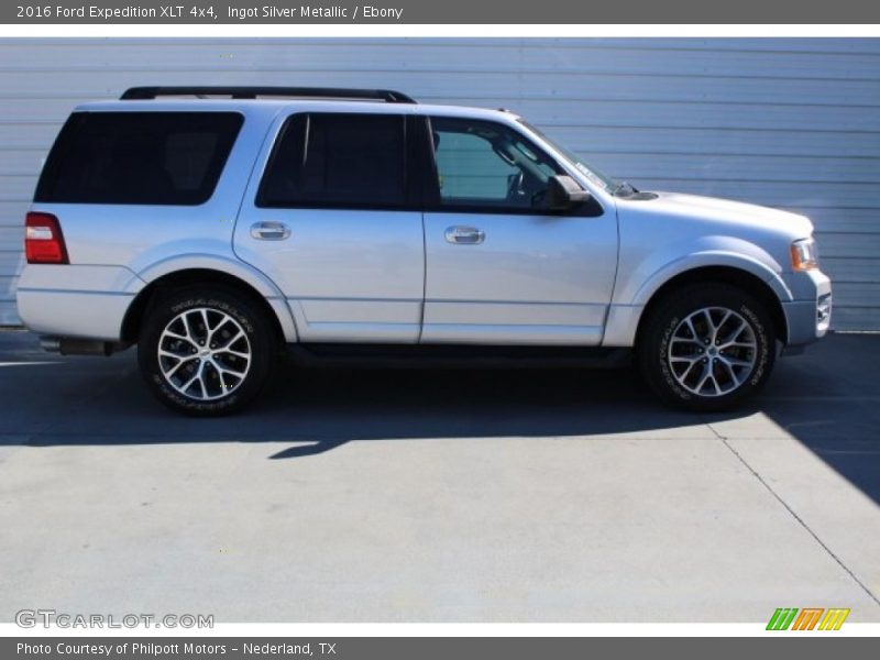 Ingot Silver Metallic / Ebony 2016 Ford Expedition XLT 4x4