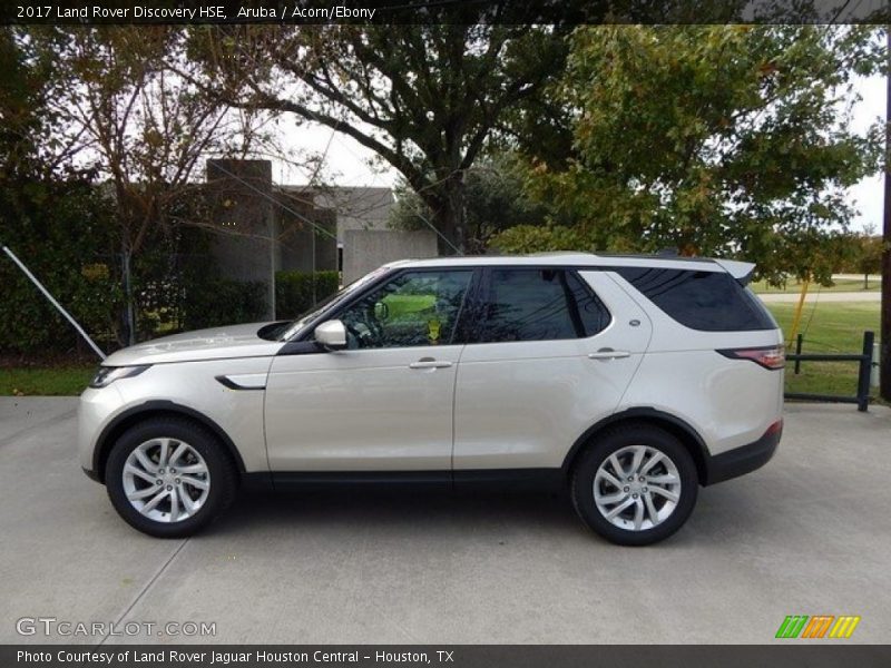 Aruba / Acorn/Ebony 2017 Land Rover Discovery HSE