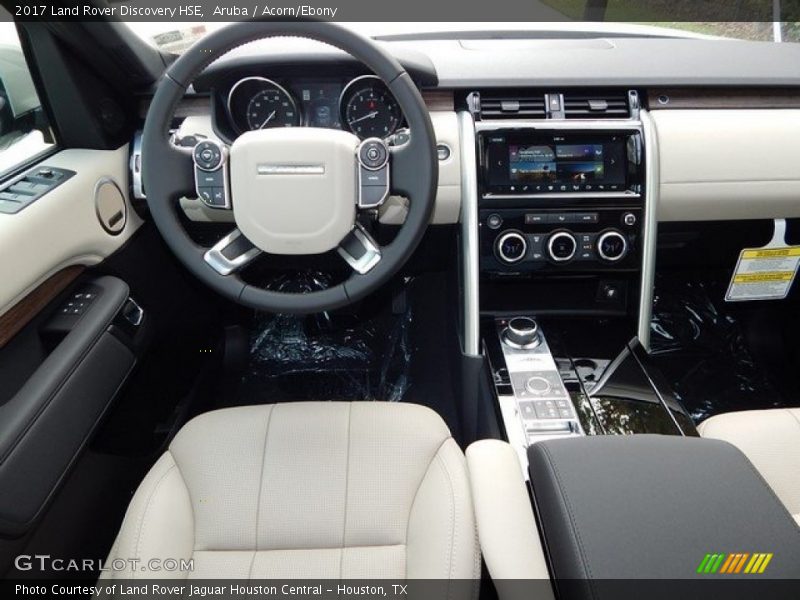 Aruba / Acorn/Ebony 2017 Land Rover Discovery HSE