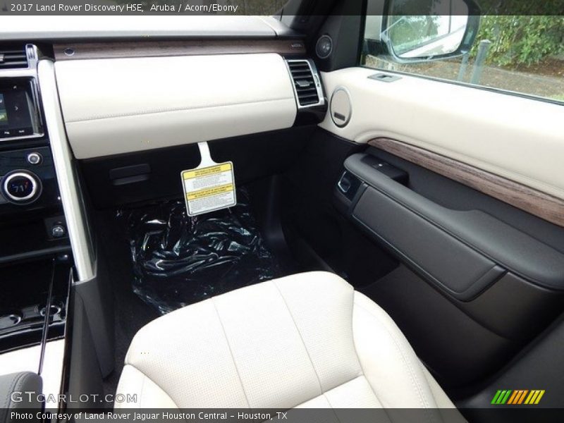 Aruba / Acorn/Ebony 2017 Land Rover Discovery HSE