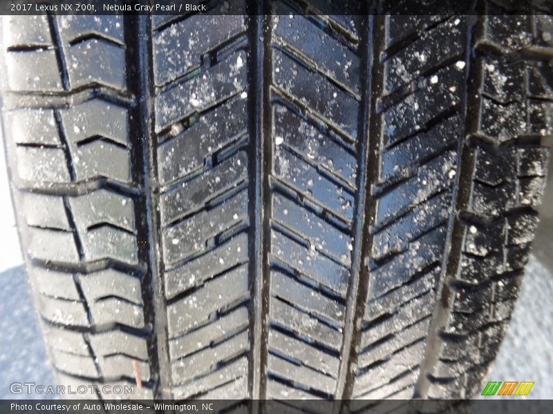 Nebula Gray Pearl / Black 2017 Lexus NX 200t
