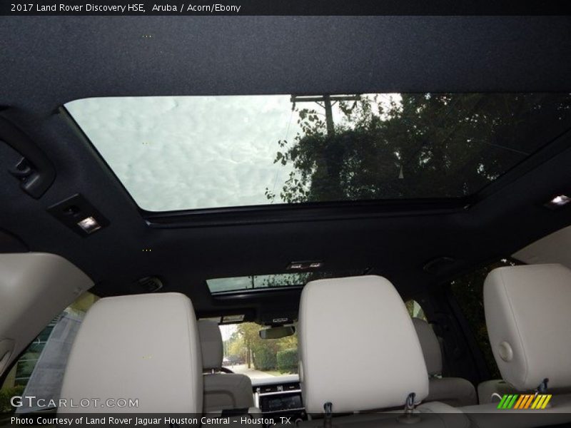 Aruba / Acorn/Ebony 2017 Land Rover Discovery HSE