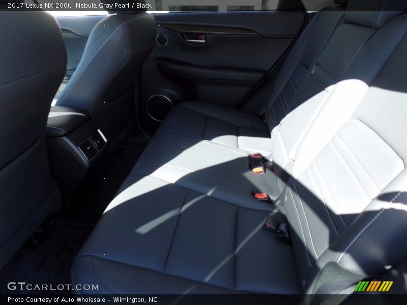 Nebula Gray Pearl / Black 2017 Lexus NX 200t