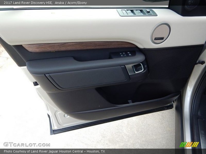 Aruba / Acorn/Ebony 2017 Land Rover Discovery HSE
